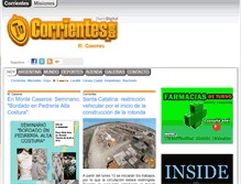 Tablet Screenshot of montecaseros.tucorrientes.com